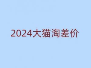 2024版大猫淘差价课程,新手也能学的无货源电商课程-副业网创