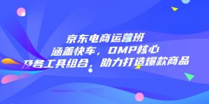 京东电商运营班：涵盖快车，DMP核心及各工具组合，助力打造爆款商品-副业网创