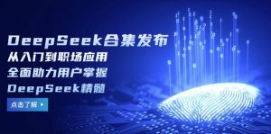 DeepSeek合集发布,从入门到职场应用,全面助力用户掌握DeepSeek精髓-副业网创