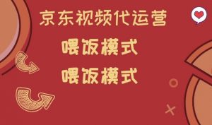 京东短视频代运营,喂饭模式,小白轻松上手【揭秘】-副业网创