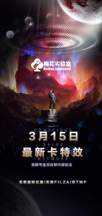 梅花实验室视频号连怼玩法-3月15日最新卡特效技术(无需越狱、巨魔、tmp)-副业网创