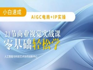 AIGC电商必备实操：21节平面设计实战课，教你玩转AI-副业网创