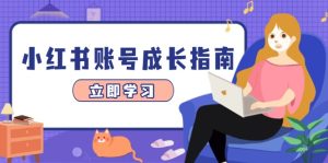 小红书账号成长指南，爆款选题+精准定位+数据分析，系统提升账号变现能力-副业网创