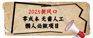 2025新风口，懒人必做项目，浏览器全自动掘金【揭秘】-副业网创