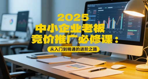 2025中小企业老板竞价推广必修课：从入门到精通的进阶之路-副业网创