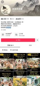 古法五音养生教程,五音疗愈的视频的制作方法,2-4小时就能学会,作者10天涨粉10W-副业网创