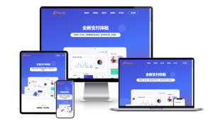 2025彩虹易支付前端新模板美化版-副业网创