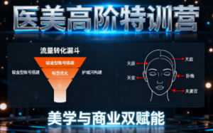 0-1000万医美高阶特训营课程-副业网创