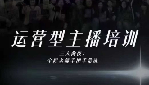 婉婉运营型主播培训线下课，主播四大能力，十小时线下录像+字幕，内容比线上课干-副业网创