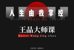 王晶大师课:流量破局-人生由我掌控-副业网创