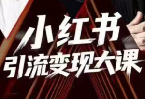 群响·小红书引流变现大课(11月15-16日线下课)-副业网创