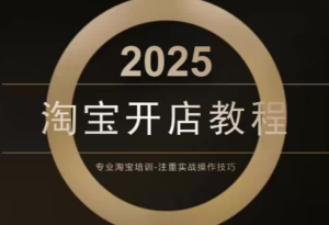 老邓电商·淘宝开店运营教程直通车(更新11月)-副业网创