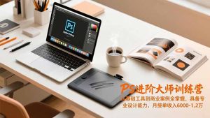 PS进阶大师训练营,从基础工具到商业案例全掌握,具备专业设计能力,月接单收入6000-1.2万-副业网创