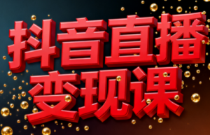 逍遥老师·抖音直播变现课-副业网创