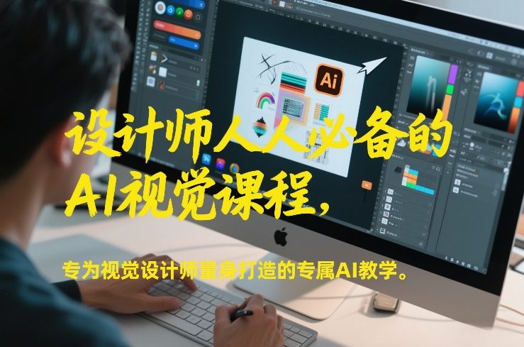 设计师人人必备的AI视觉课程,专为视觉设计师量身打造的专属AI教学-副业网创