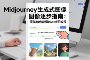 Midjourney生成式图像逐步指南：零基础也能懂的AI绘图教程-副业网创