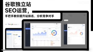 谷歌独立站SEO运营，手把手教你提升网站排名、分析竞争对手(更新2026)-副业网创