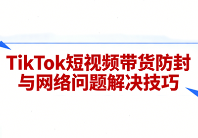 老谭·TikTok短视频带货实拍课程-副业网创