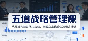 五道战略管理课：从思维构建到落地监控，掌握企业战略全流程方法论-副业网创