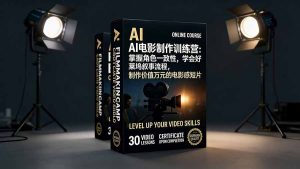 AI电影制作训练营：掌握角色一致性，学会好莱坞叙事流程，制作价值万元的电影感短片-副业网创