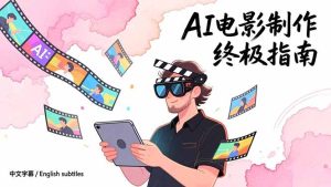 AI电影制作终极指南：从创意到成片，系统掌握智能影视全流程实战课(中英字幕-副业网创