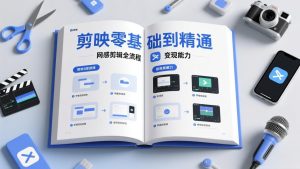 剪映零基础也能快速上手,从入门到精通掌握网感剪辑全流程,掌握能直接变现的剪辑能力-副业网创