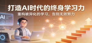 打造AI时代的终身学习力：重构被异化的学习，告别无效努力-副业网创