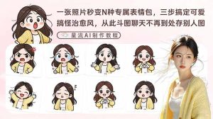 一张照片秒变N种专属表情包,三步搞定可爱搞怪治愈风,从此斗图聊天不再到处存别人图-副业网创