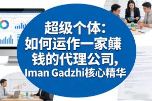 超级个体：如何运作一家賺钱的代理公司，Iman Gadzhi核心精华(双语字幕)-副业网创