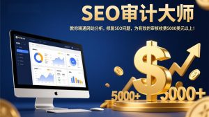 SEO审计大师：教你精通网站分析，修复SEO问题，为有效的审核收费5000美元以上！-副业网创