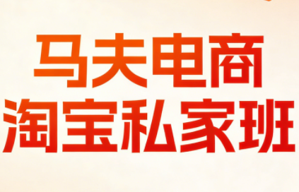 马夫电商·淘宝私家班(更新3月)-副业网创