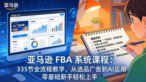 亚马逊 FBA 系统课程(更新26年3月-副业网创