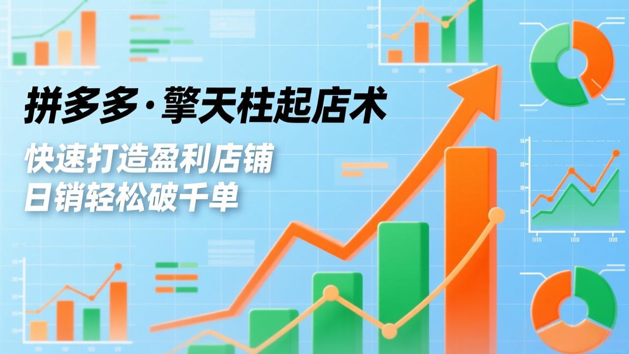 拼多多·擎天柱起店术3.0(更新-副业网创