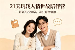 21天玩转人情世故陪伴营-文字稿，轻轻松松地学，游刃有余地用-副业网创