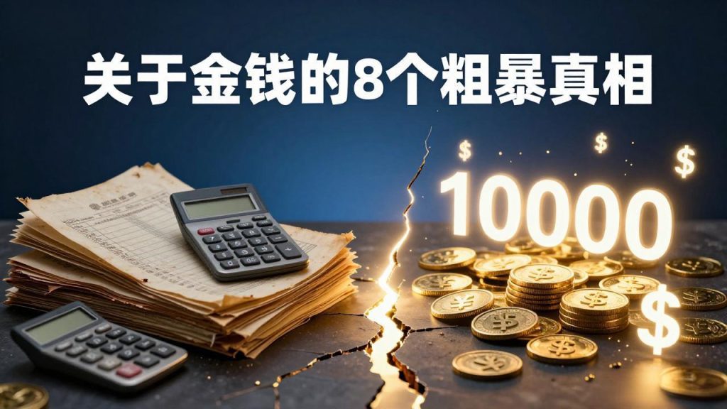 付费文章:关于金钱的 8 个粗暴真相,彻底重塑你的赚钱思维与财富认知-副业网创