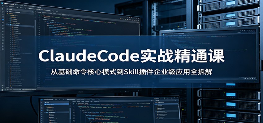 ClaudeCode实战精通课：从基础命令核心模式到Skill插件企业级应用全拆解-副业网创
