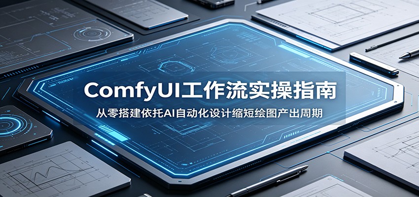 ComfyUI 工作流实操指南：从零搭建依托AI自动化设计缩短绘图产出周期-副业网创