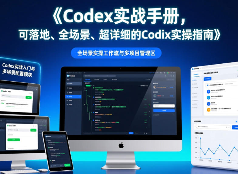 Codex实战手册，可落地、全场景、超详细的Codex实操指南-副业网创