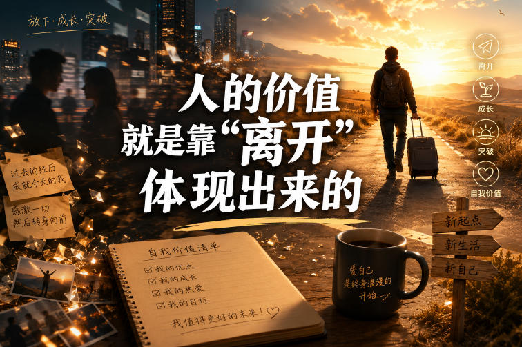 付费文章:人的价值就是靠“离开”体现出来的-副业网创