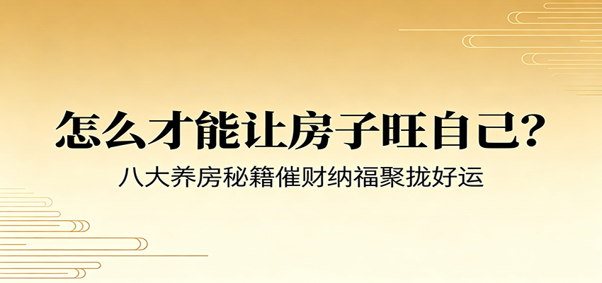 付费文章《怎么才能让房子旺自己？》八大养房秘籍催财纳福聚拢好运-副业网创