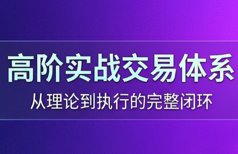 高老师·高阶实战交易体系(更新6月)-副业网创