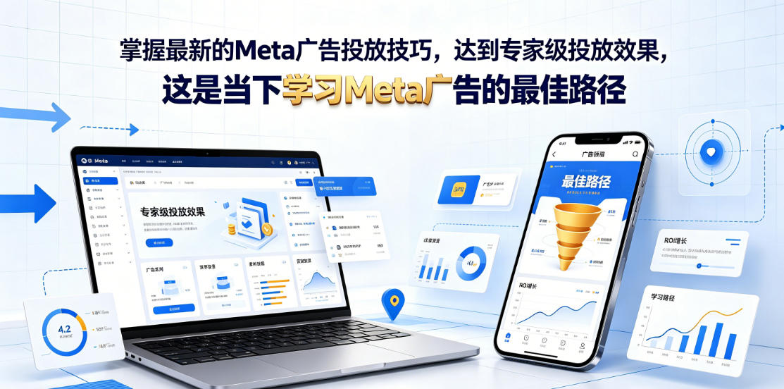 掌握最新的Meta广告投放技巧，达到专家级投放效果，这是当下学习Meta广告的最佳路径【原创双语字幕】-副业网创