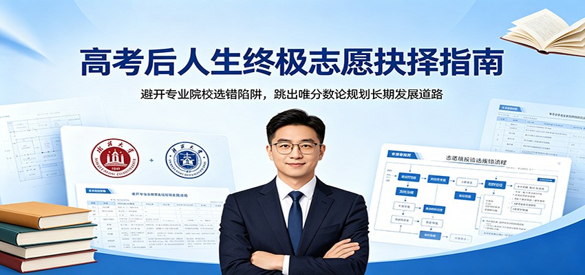 高考后人生终极志愿抉择指南：避开专业院校选错陷阱，跳出唯分数论规划长期发展道路-副业网创