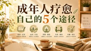 付费文章：成年人疗愈自己的5个途径-副业网创
