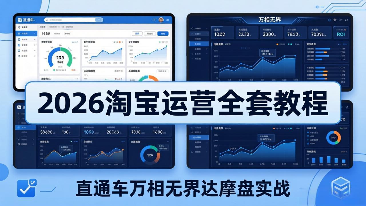 2026淘宝运营全套教程(更新7月-副业网创