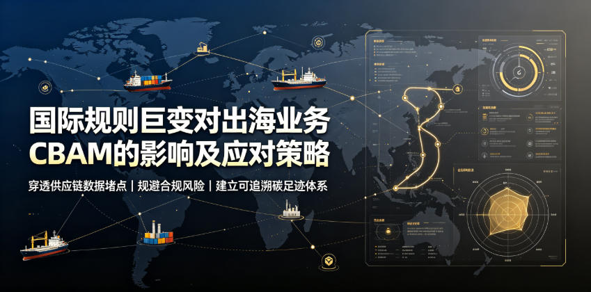 国际规则巨变对出海业务CBAM的影响及应对策略，帮助企业穿透供应链数据堵点，规避合规风险-副业网创