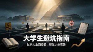 付费文章：大学生避坑指南 ，过来人血泪经验，帮你少走弯路-副业网创