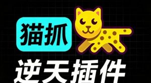 超强浏览器插件！一键下载网页视频/文档/图片，支持M3U8视频解析，所见即所得，免费且开源猫抓cat catch-副业网创