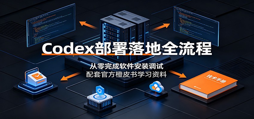 Codex部署落地全流程：从零完成软件安装调试，配套官方橙皮书学习资料-副业网创