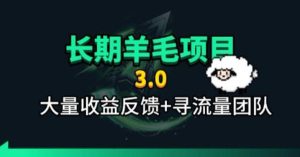 长期羊毛项目,小程序订阅3.0,几分钟单号30-50r,全自动项目,被动收益-副业网创